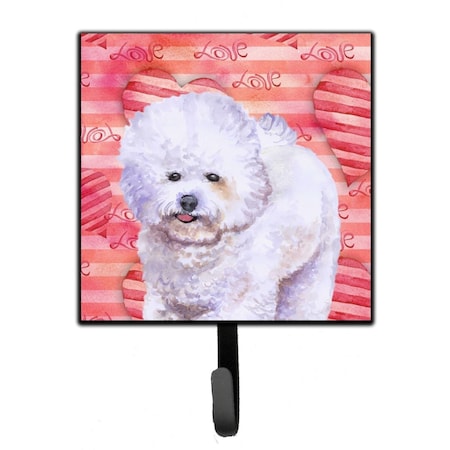 Carolines Treasures Bichon Frise Love Leash or Key Holder BB9735SH4
